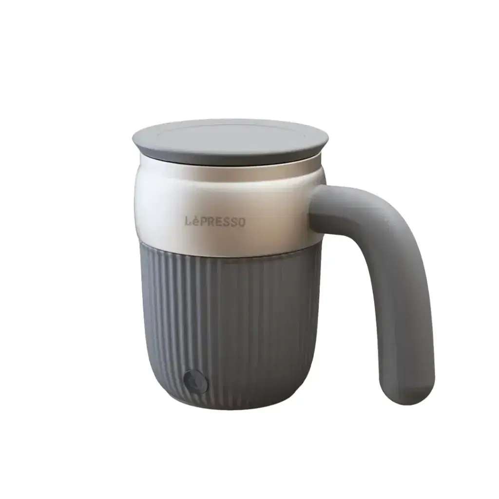 Lepresso LPCFFM0026 Auto Magnetic Stirring Mug 450mL - Gray