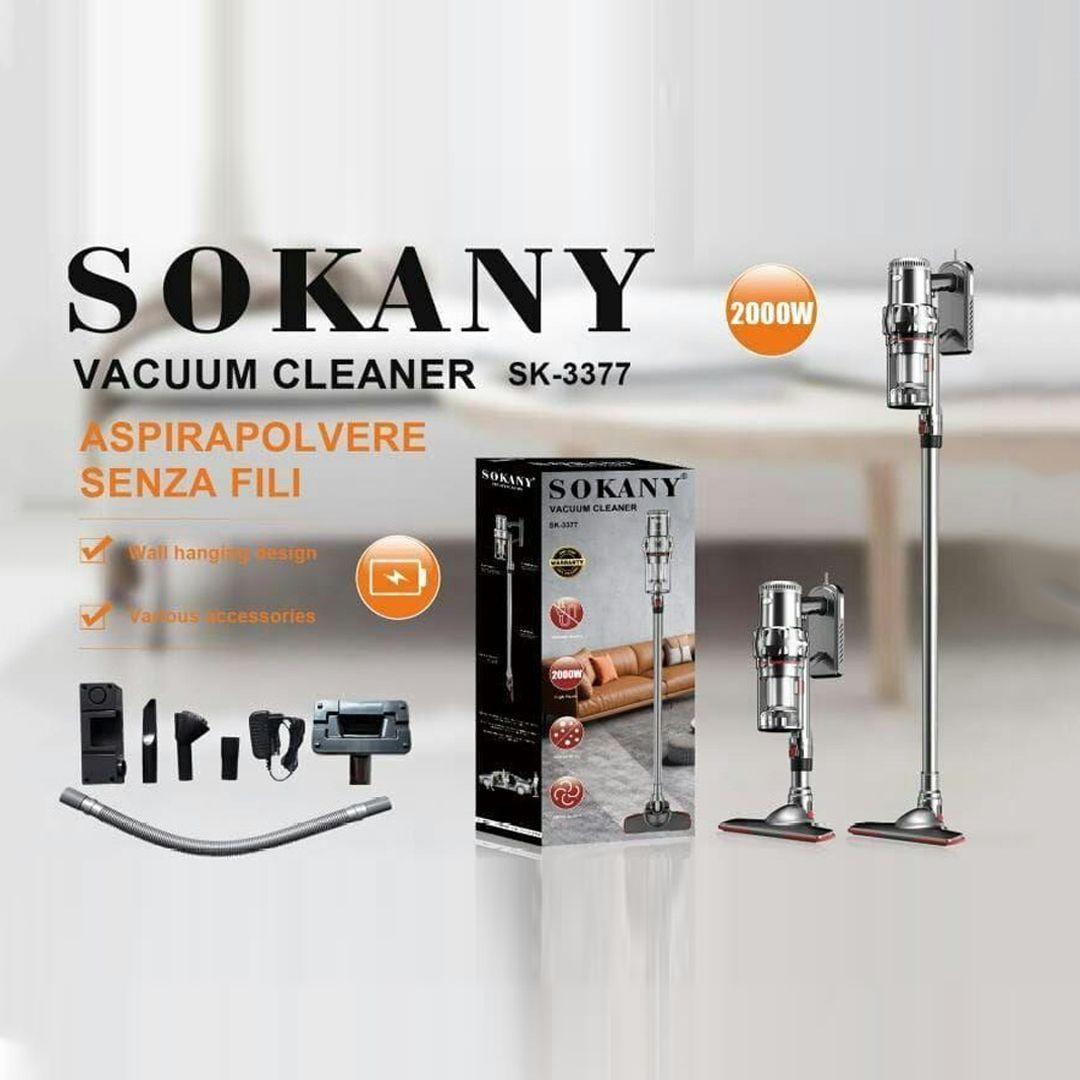 SOKANY SK 3377 Smart Home 2000W Hand Vacuum Cleaner 18KPa Suction Power