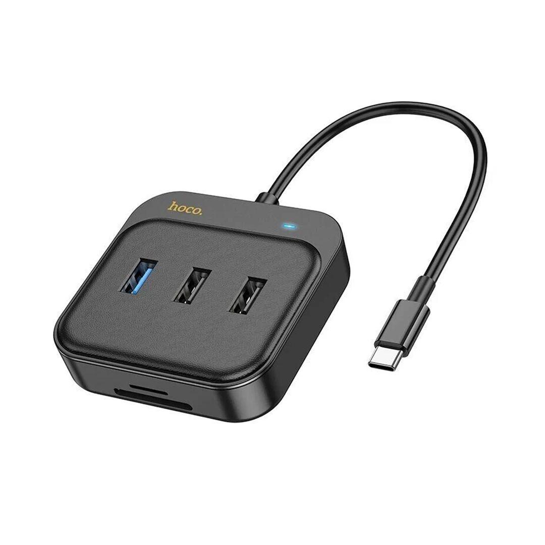 Hoco HB38 Type-C 7 in 1 HDTV+SD/TF+USB3.0+USB2.0x2+PD100W Converter