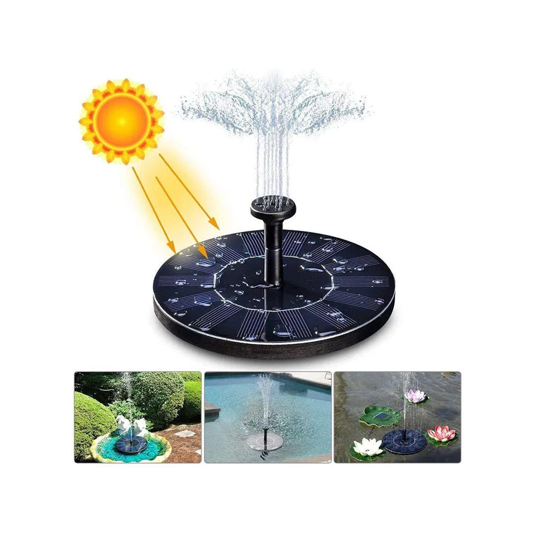 Free Standing Floating Solar Fountain Solar Powered Water Fountain Pump