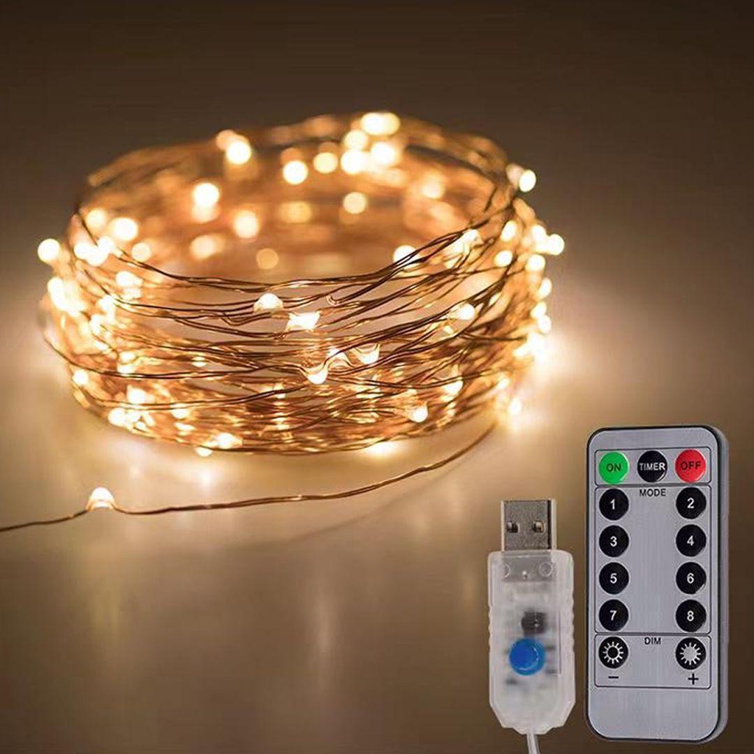 10 Meters LED Strip Light with Copper Wire 
