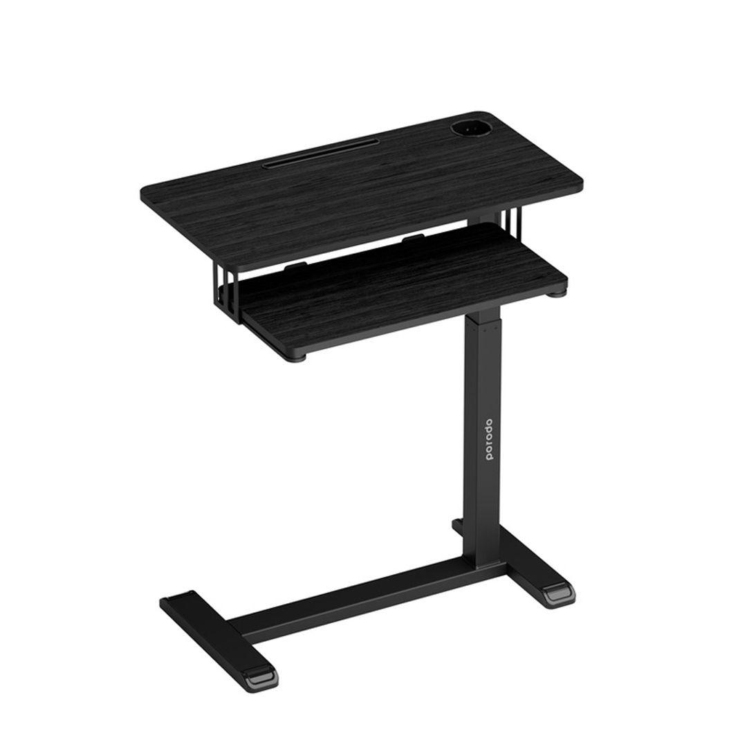 Porodo PD-HASDKT-BK Height Adjustable Side Desk