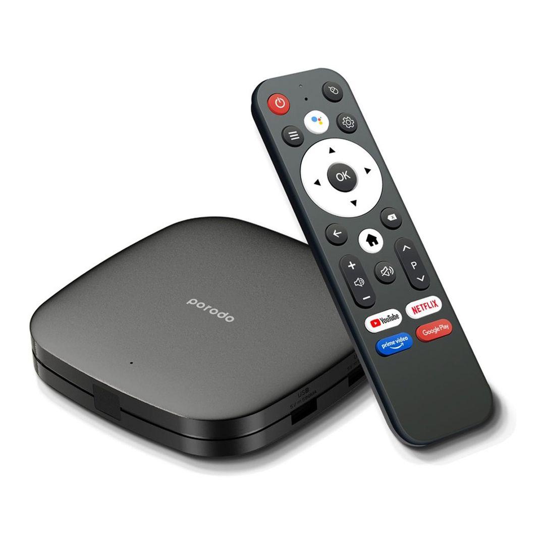 Porodo Android TV Box 1080P 2GB RAM