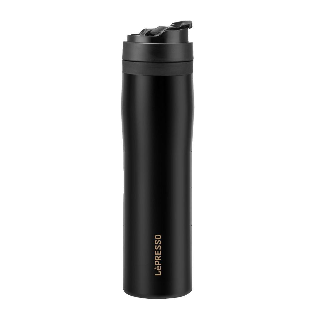 LePresso LPSPFP Stainless Steel Portable French Press - Black
