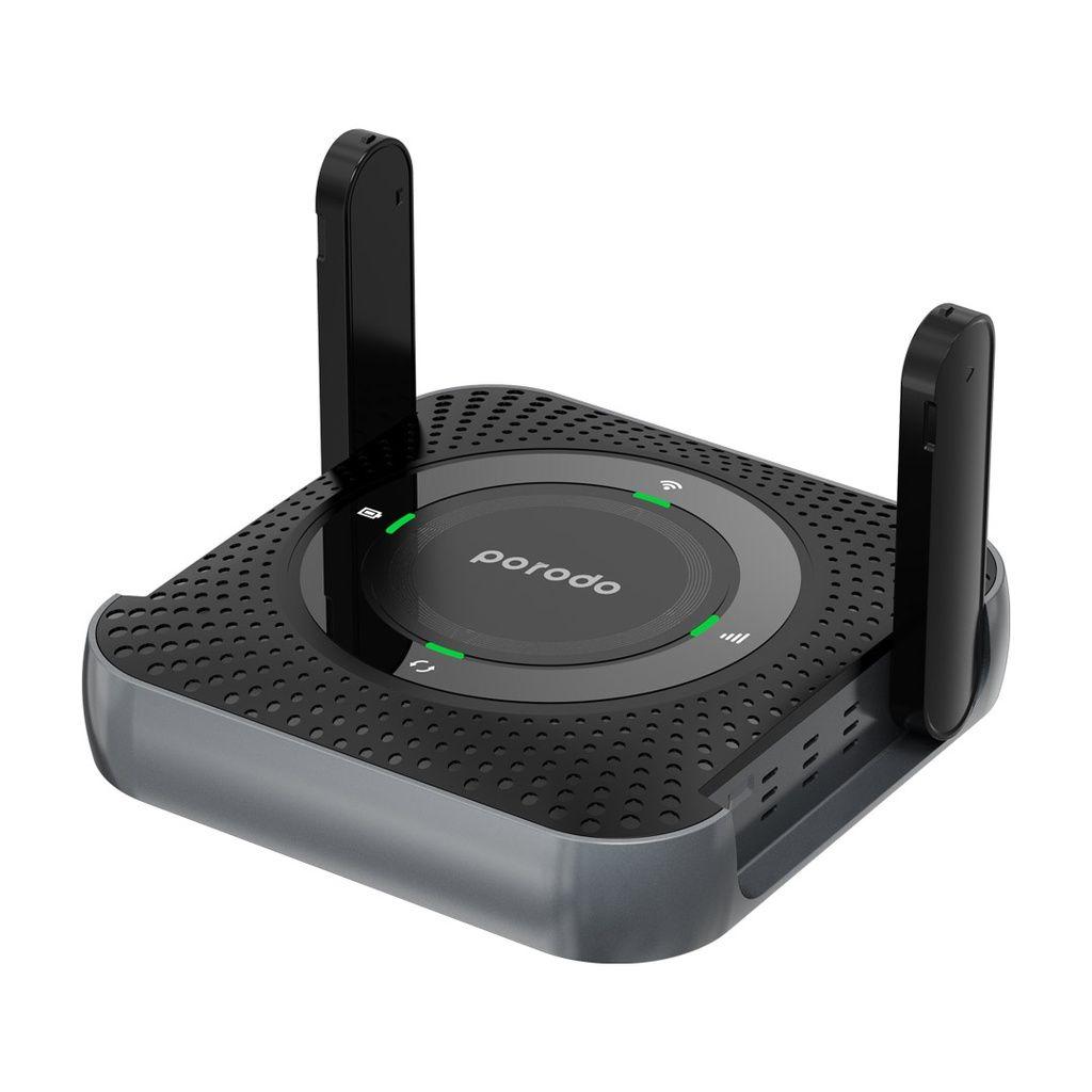 Porodo portable CPE MiFi 3G/4G Wireless Router 
