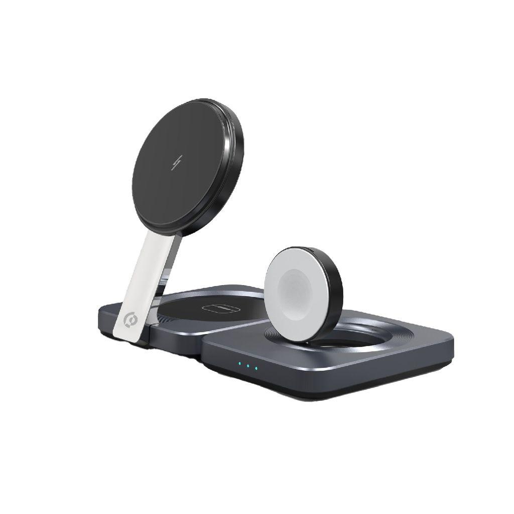 Powerology PWCUQC027 Qi2 15W Magnetic Charging Stand for iPHONE 15