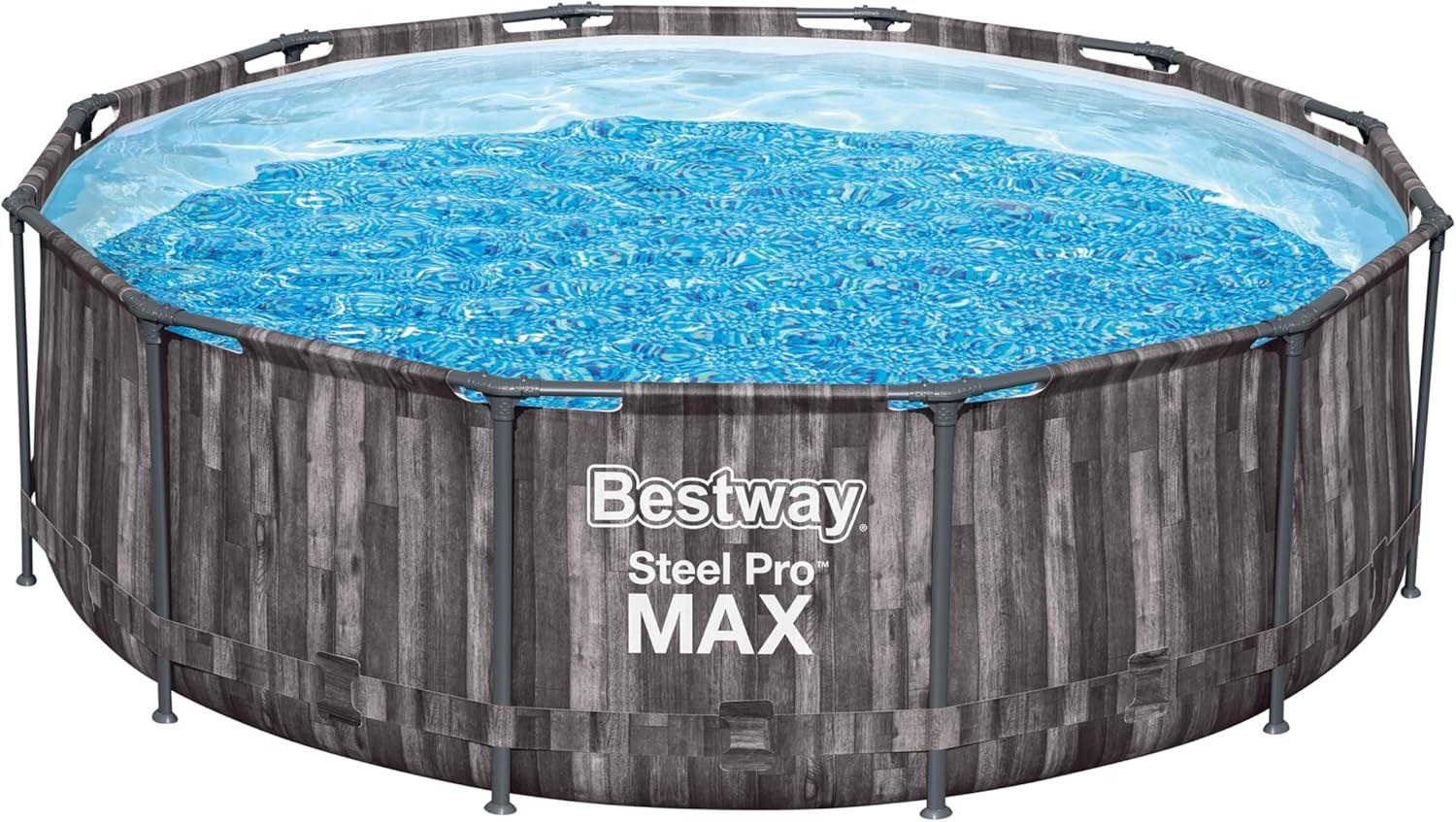 BESTWAY 3.66M X 1.00M POOL SET (Contents:Pool, Filter Pump(220-240V), Ladder, Compatible with Cartridge 58094(Ⅱ) 220-240V)