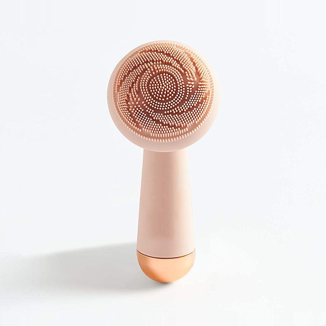 Finishing Touch Electric Silicone Brush Head Facial Flawless Cleanser & Massager