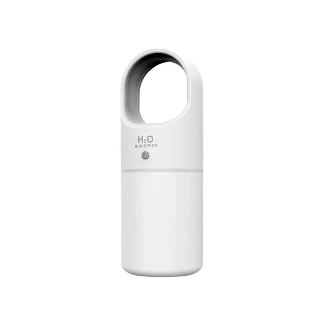 Portable Air Humidifier with 450 ml, with Distinctive Lighting, Easy to Control and Clean, USB Rechargeable