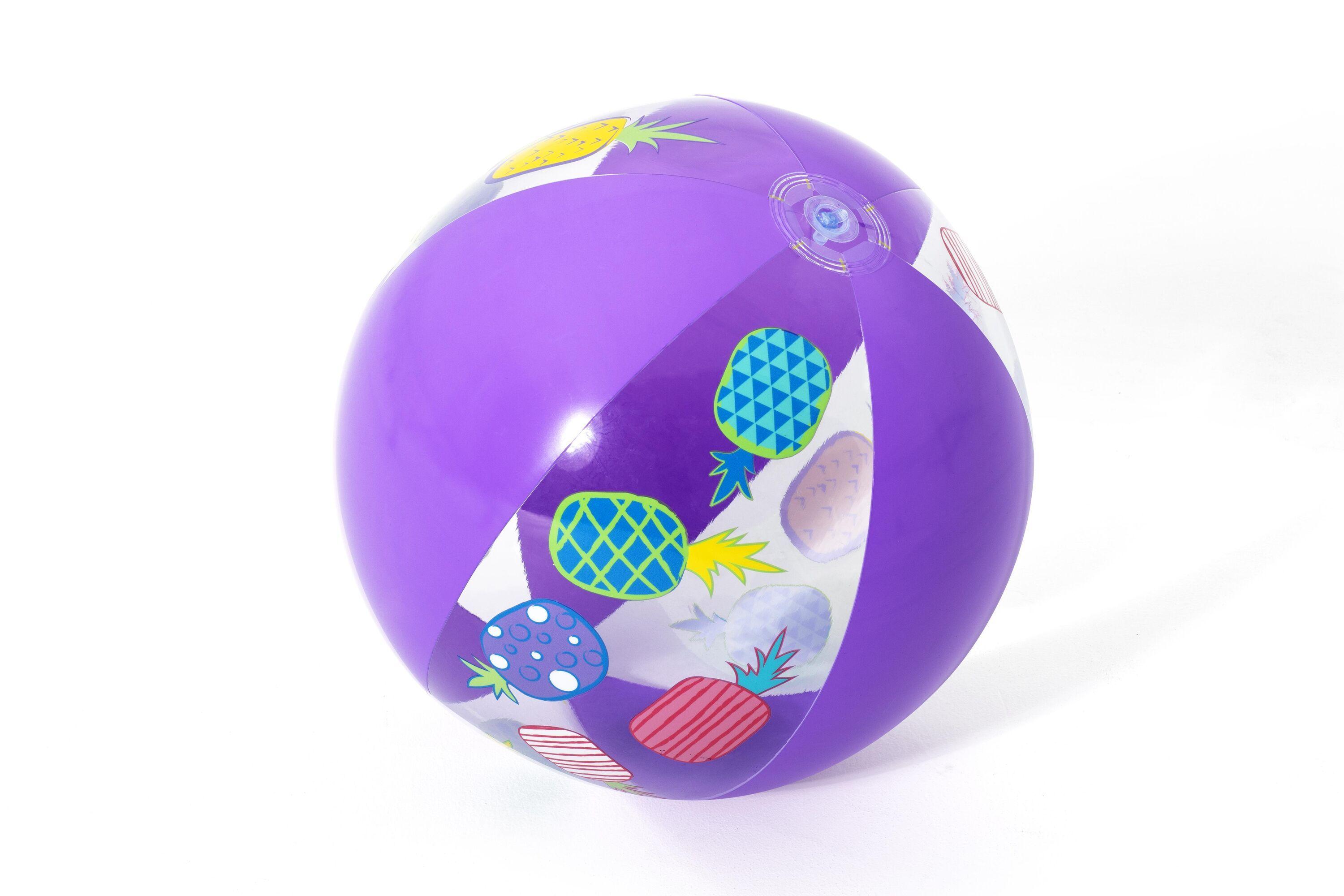 BESTWAY 51CM DESIGNER BEACH BALL (Contents:One beach ball.) Age 2+