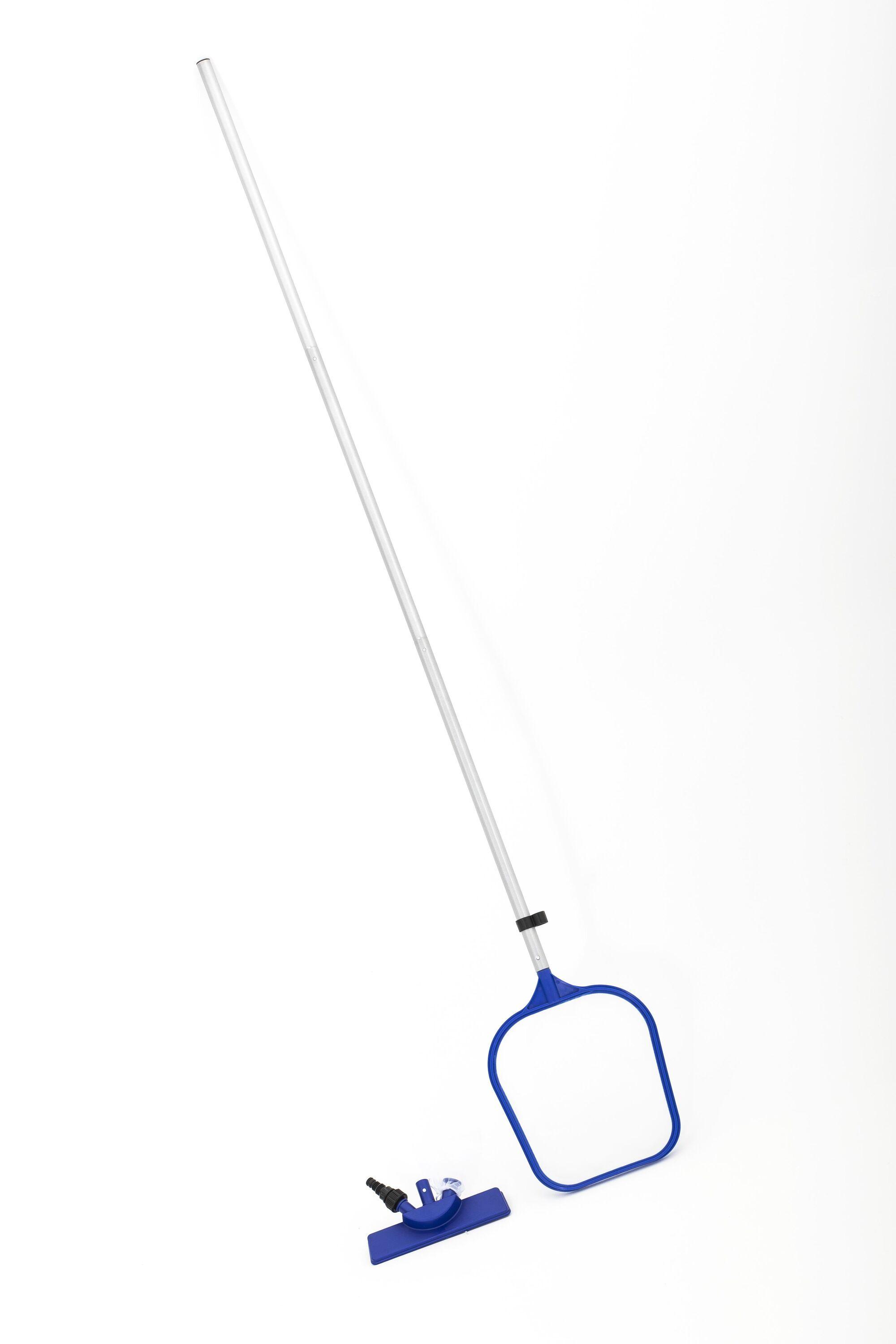 BESTWAY 2.03M MAINTENANCE KIT (Contents:1 mesh netting, 1 skimmer head, 3 aluminium pipes.apply to 13' and below pools) 