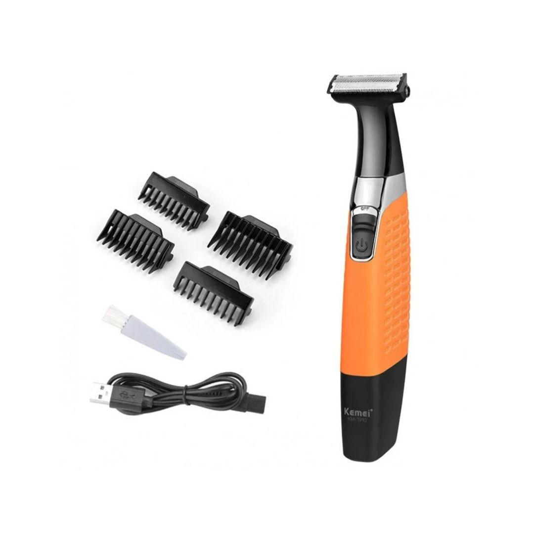 Kemei KM-1910 Electric Shaver with 4 Combs 