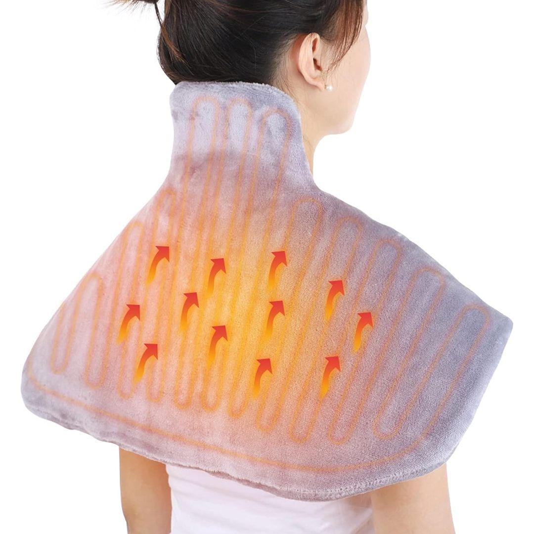 Ultra Soft Electric Heating Pad for Back, Neck, and Shoulder 