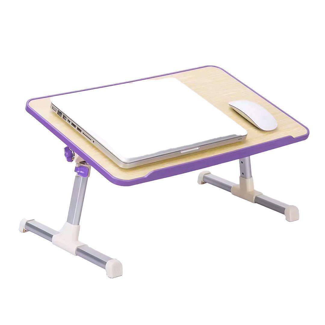 Simple Design Foldable Laptop Table for Reading and Studying, Anti-Slip