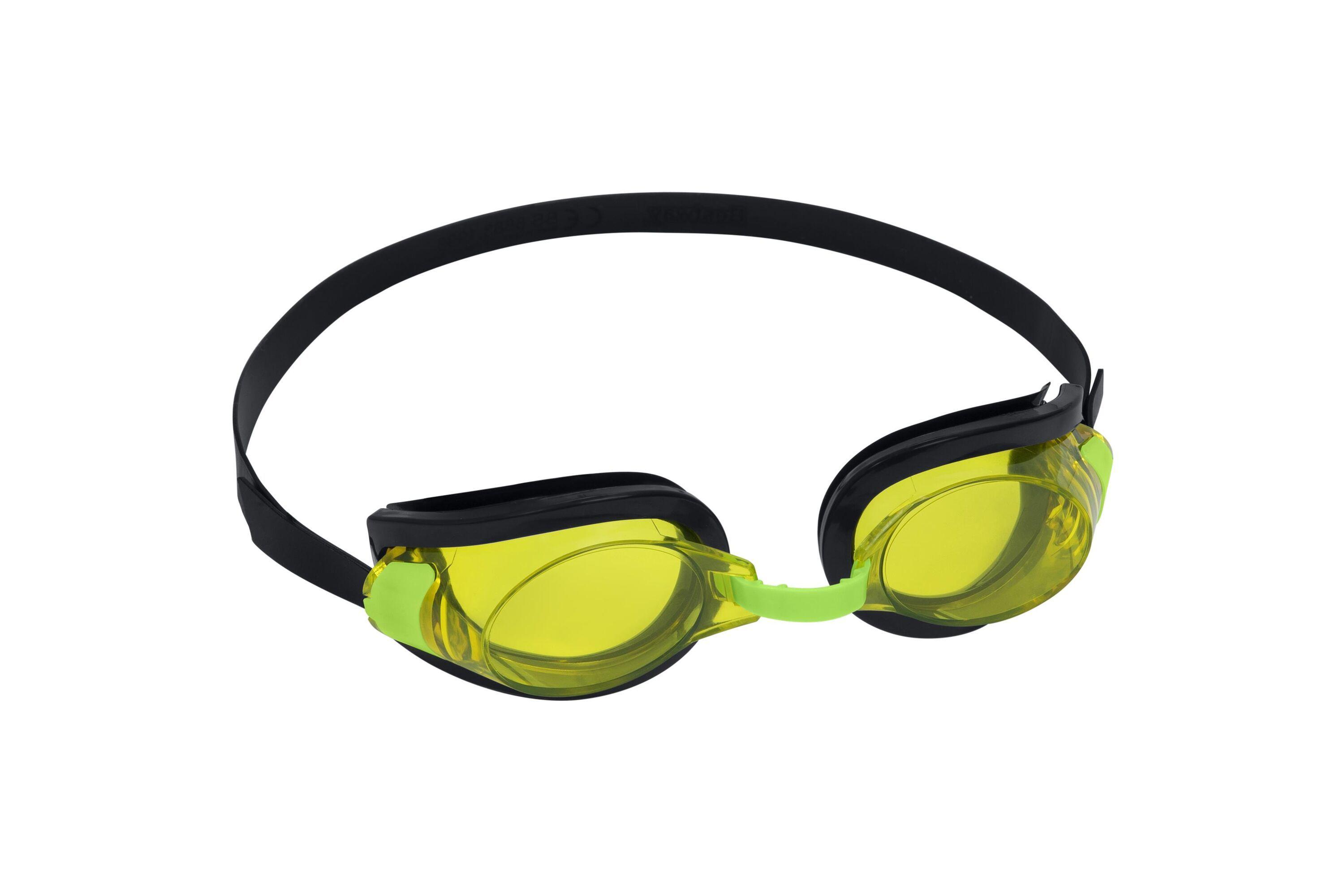 BESTWAY  AQUA BURST ESSENTIAL II 3-PACK GOGGLES (Contents:three pairs of goggles, 3 assorted colors) Age 7+