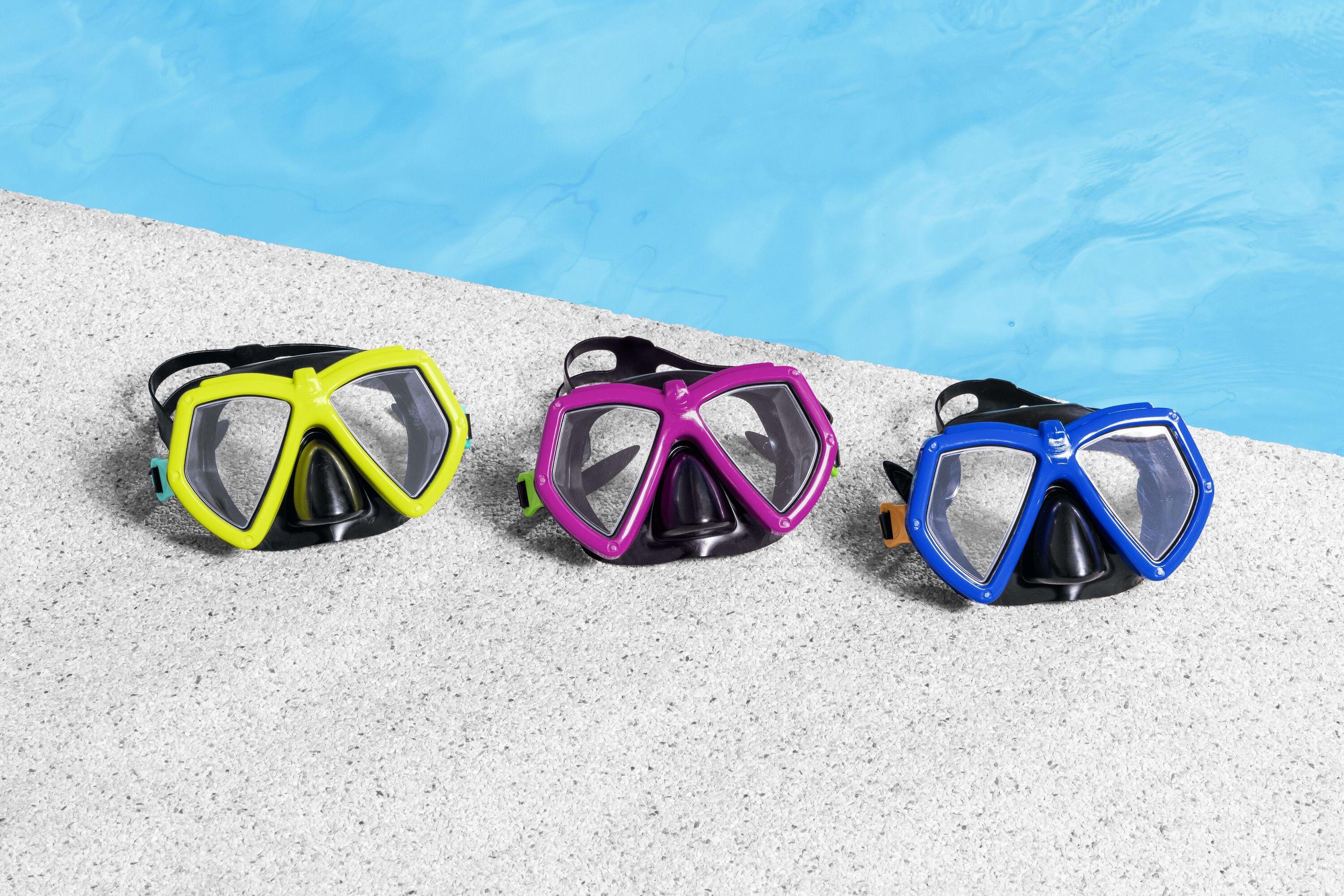 BESTWAY  DOMINATOR MASK (Contents:one Mask, 3 assorted colors) Age 7+