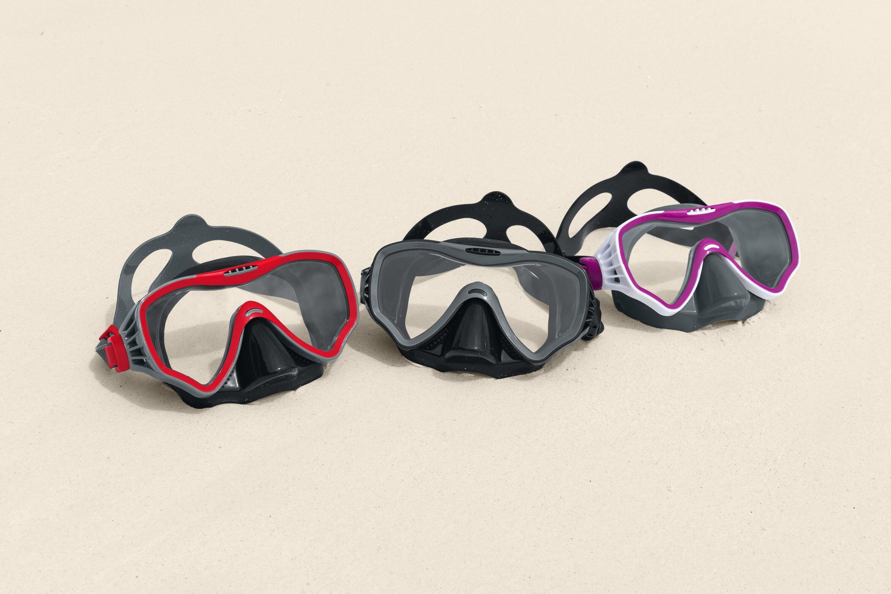 BESTWAY  CRUSADER PRO MASK (Contents:one Mask, 3 assorted colors) Age 14+