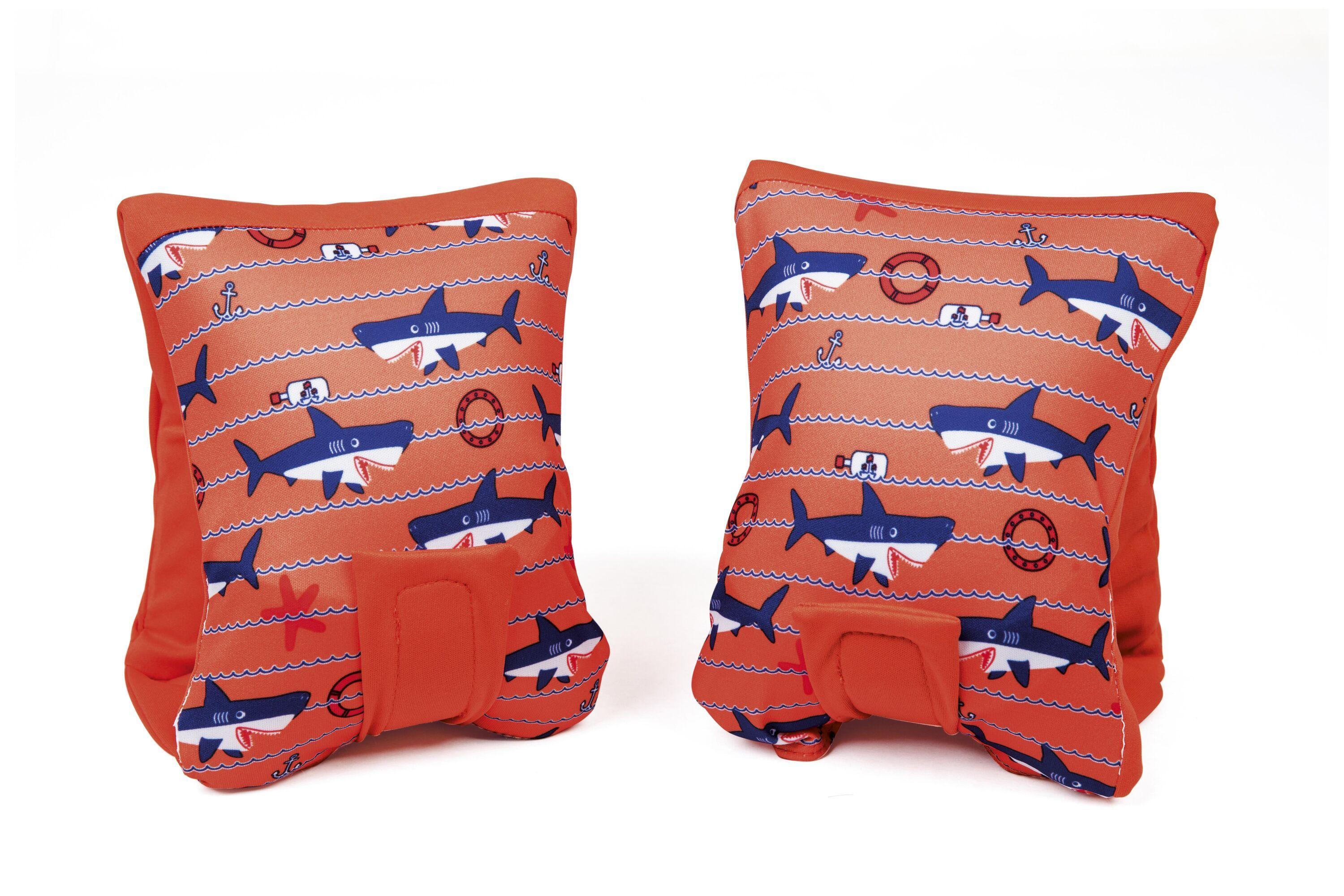 BESTWAYAQUASTAR FABRIC ARMBANDS S/M (Contents:Fabric Armbands, 2 assorted colors, size: S/M) Age 1-3
