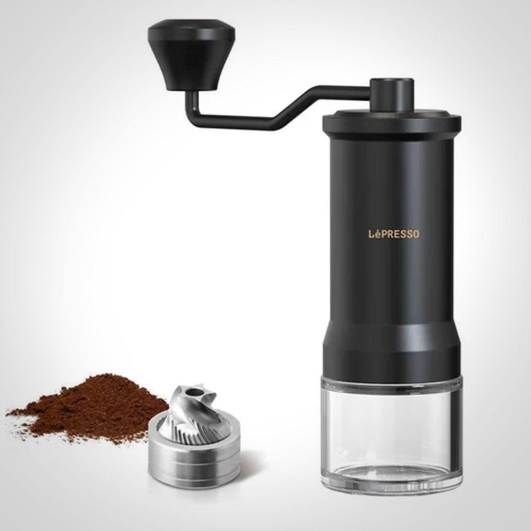 LePresso LPMCGRBK – High Precision Conical Burr Grinder | 35g Capacity