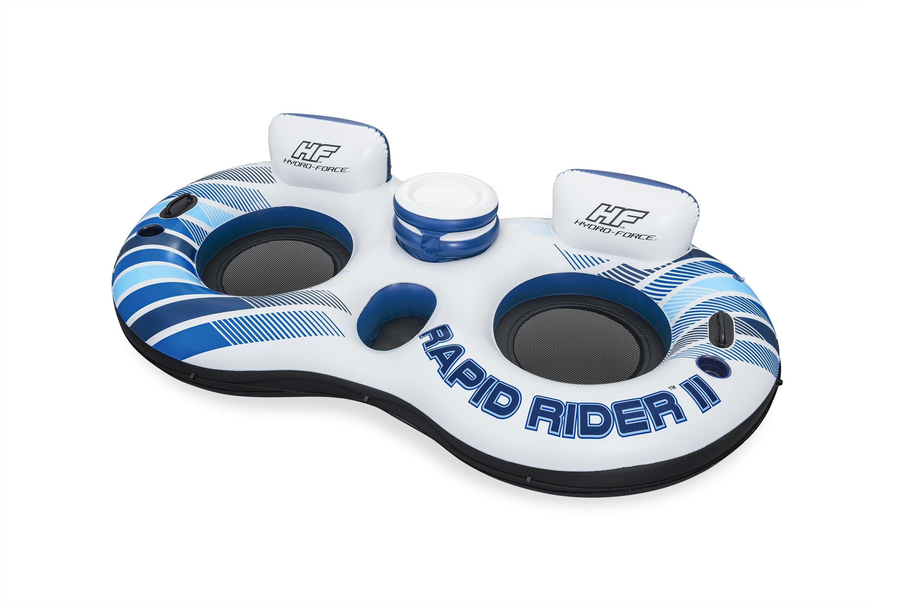 BESTWAY 2.51M X 1.32M RAPID RIDER II (Contents: 1 double tube,repair patch.) 