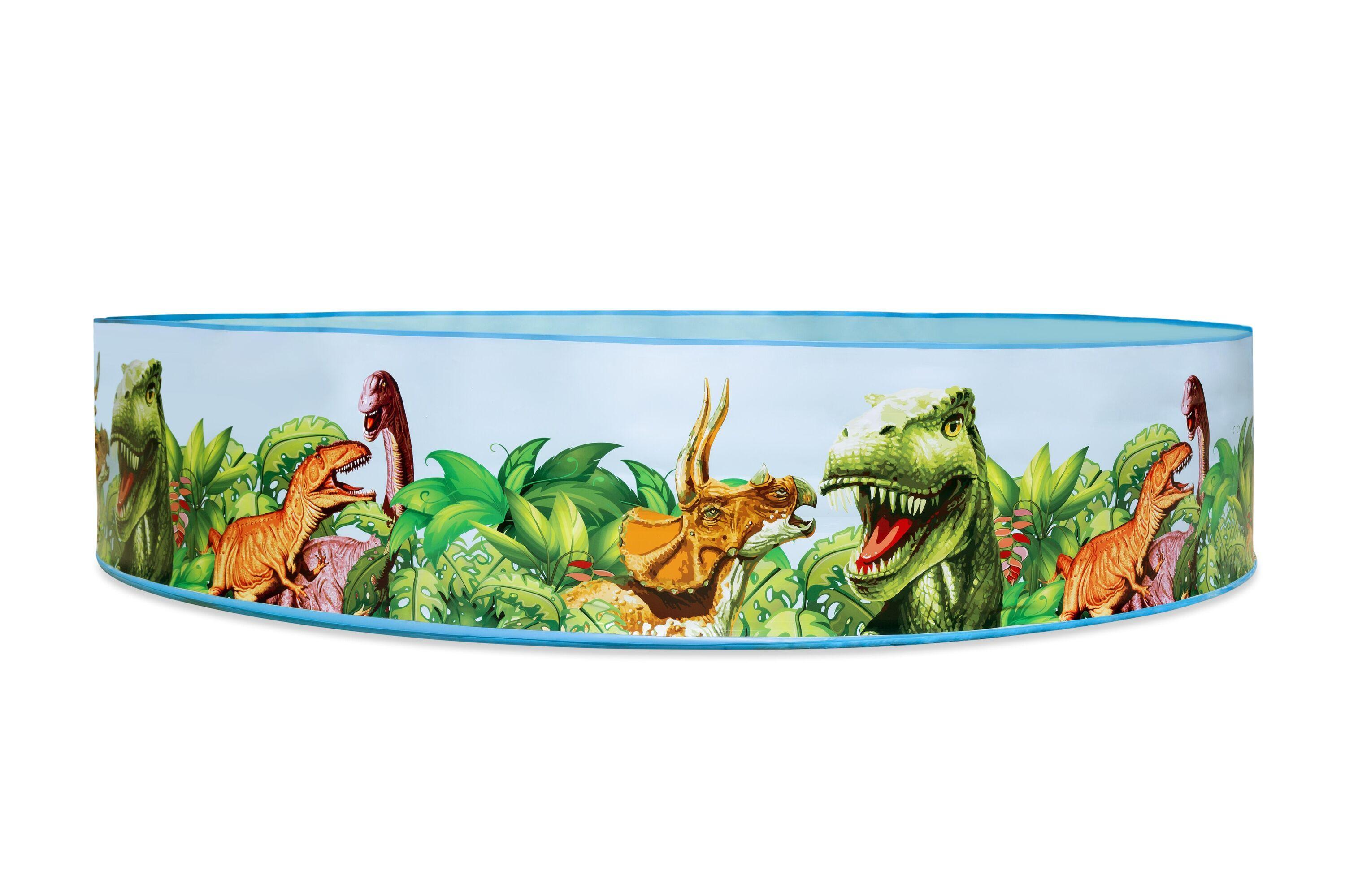 BESTWAY Φ2.44M X H46CM DINOSAUR FILL'N FUN (Contents:One pool, repair patch) Age 3+