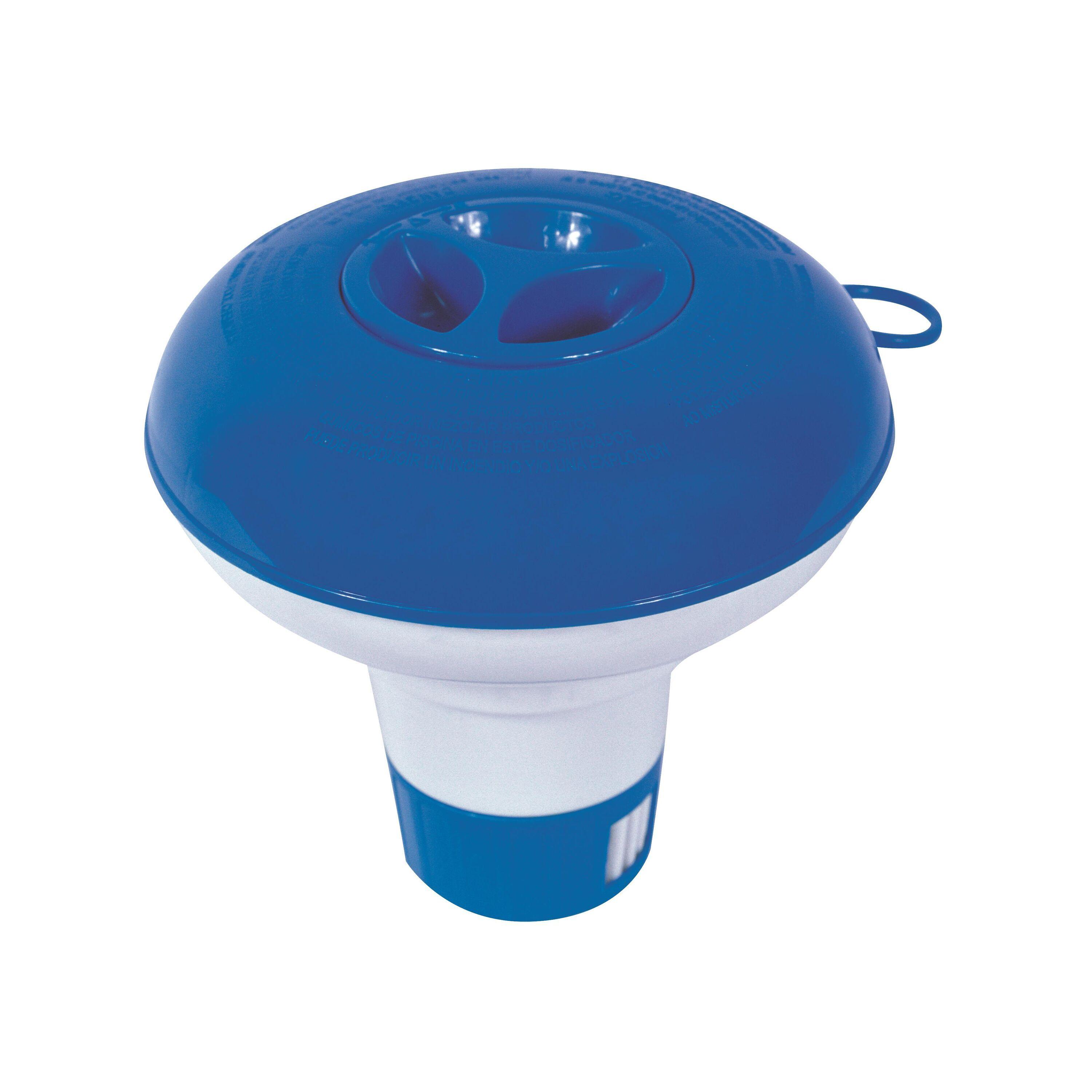BESTWAY 12.7CM CHEMICAL FLOATER (Contents:1 Chemical Floater, Suitable for 2.5 cm/1＂chlorine tablets use) 