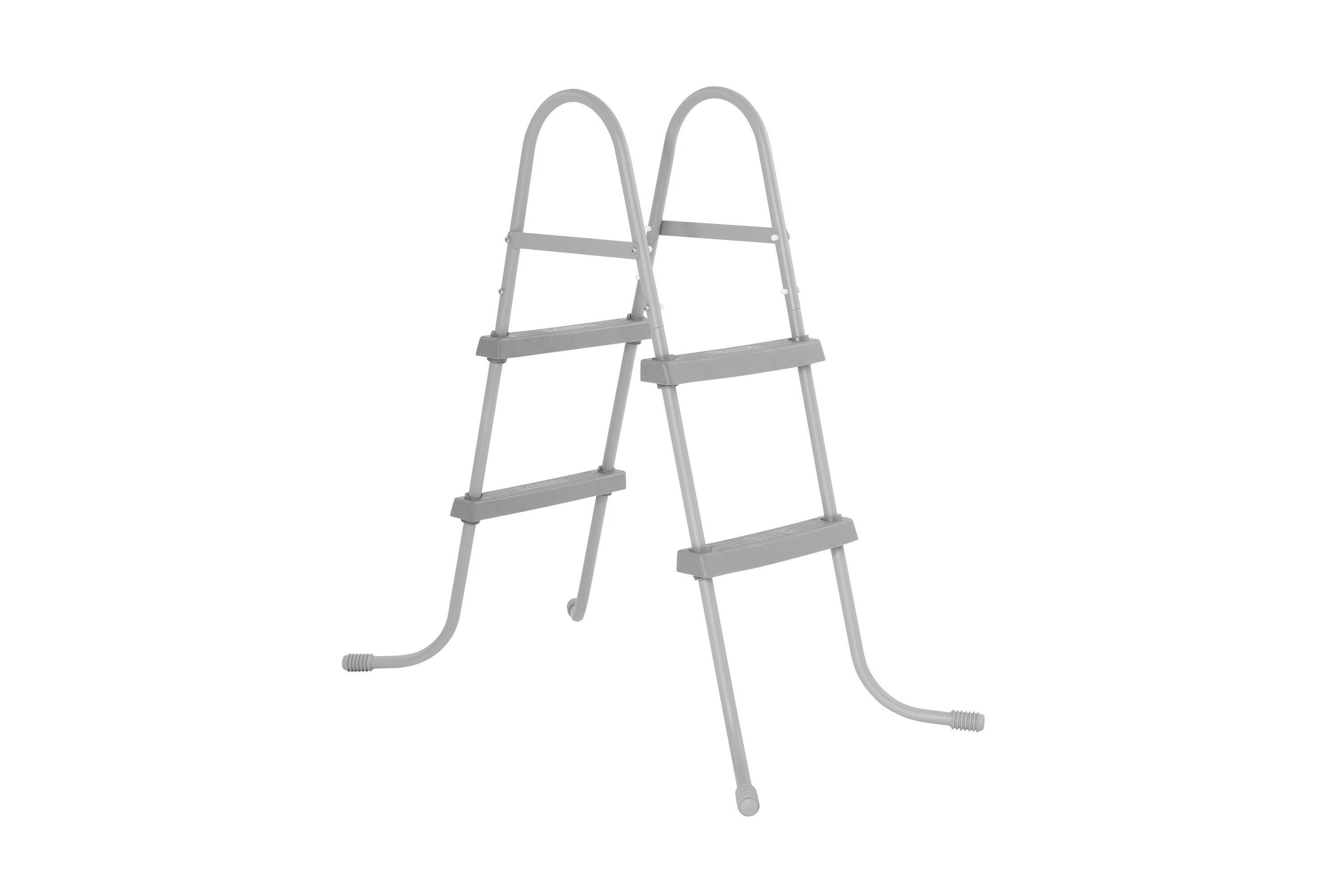 BESTWAY 84CM POOL LADDER (Contents:Pool ladder, suitable for 33" (84cm) & 30" (76cm) Wall Height Pools) 
