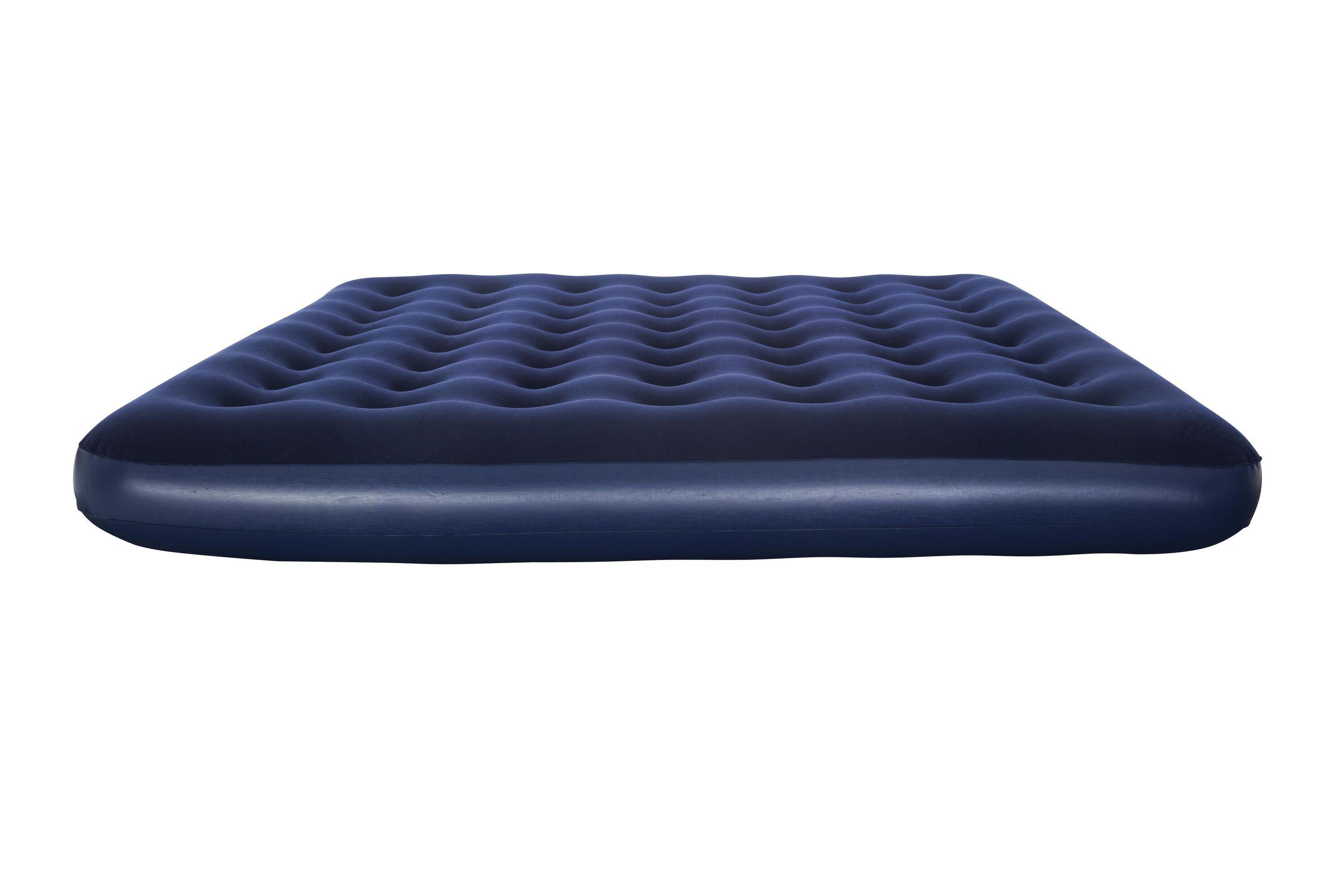 BESTWAY 2.03M X 1.83M X 22CM AIR MATTRESS KING (Contents:Air Mattress, repair patch) 