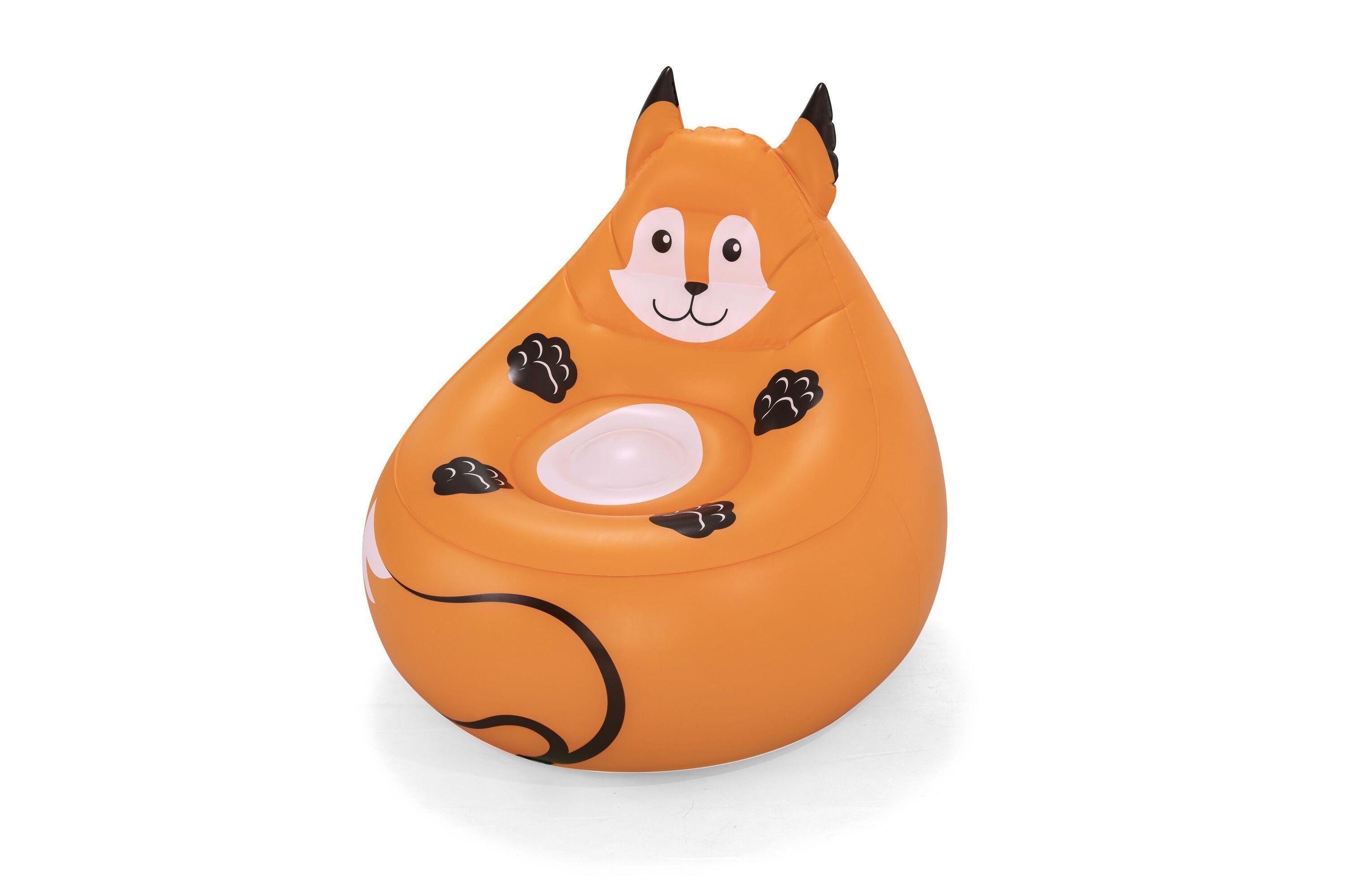 BESTWAY COZY CRITTERS AIR CHAIR (Contents:1 chair, repair patch) Age 3+