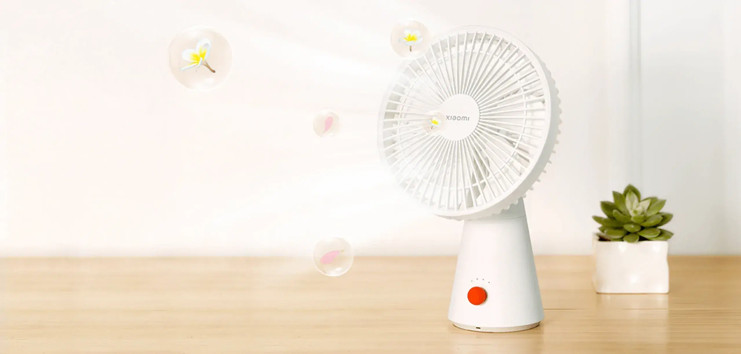 Xiaomi Rechargeable Mini Fan Cool Comfort Anywhere 