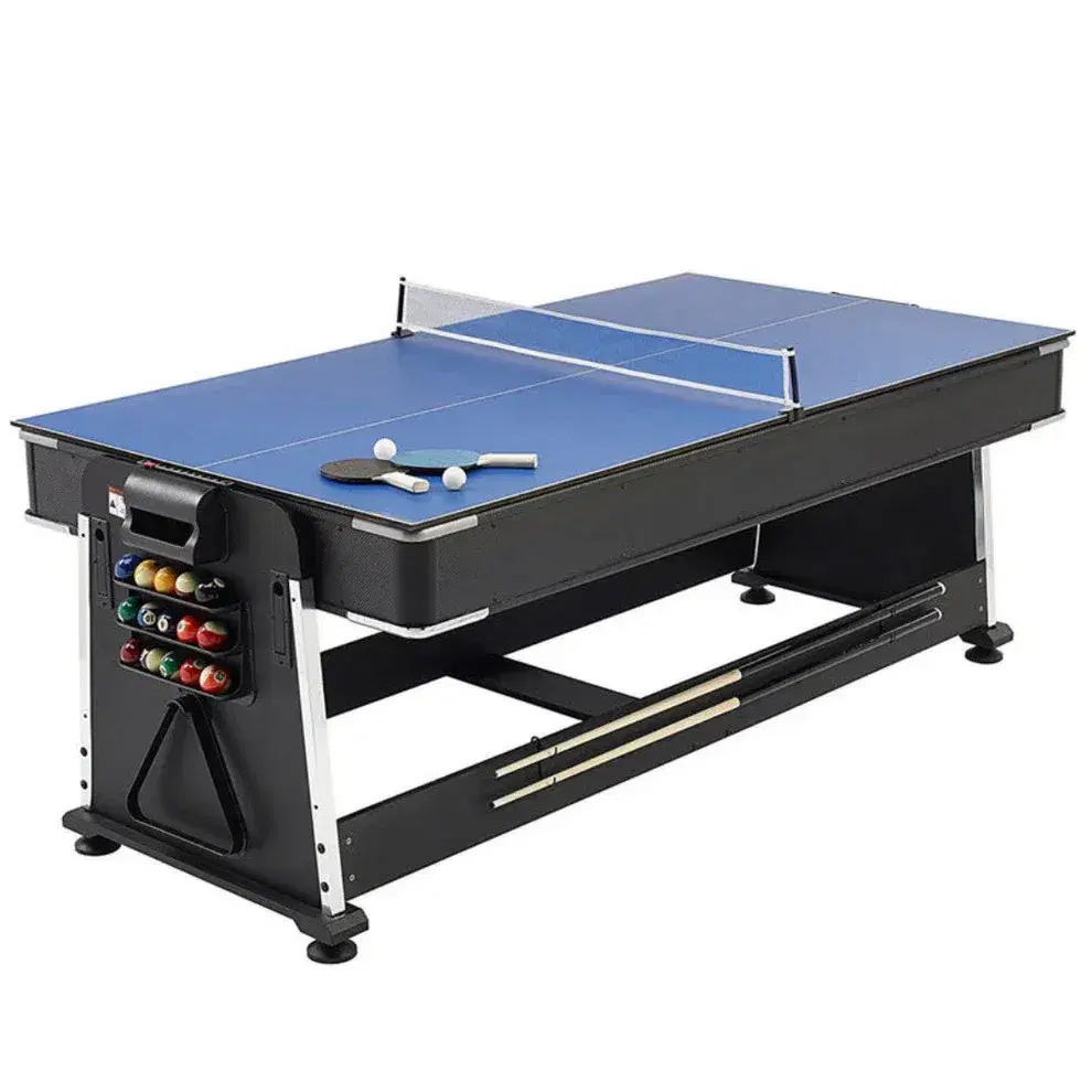 4 in 1 gaming table (hockey table / billiard table / ping pong table / dining table) With installation