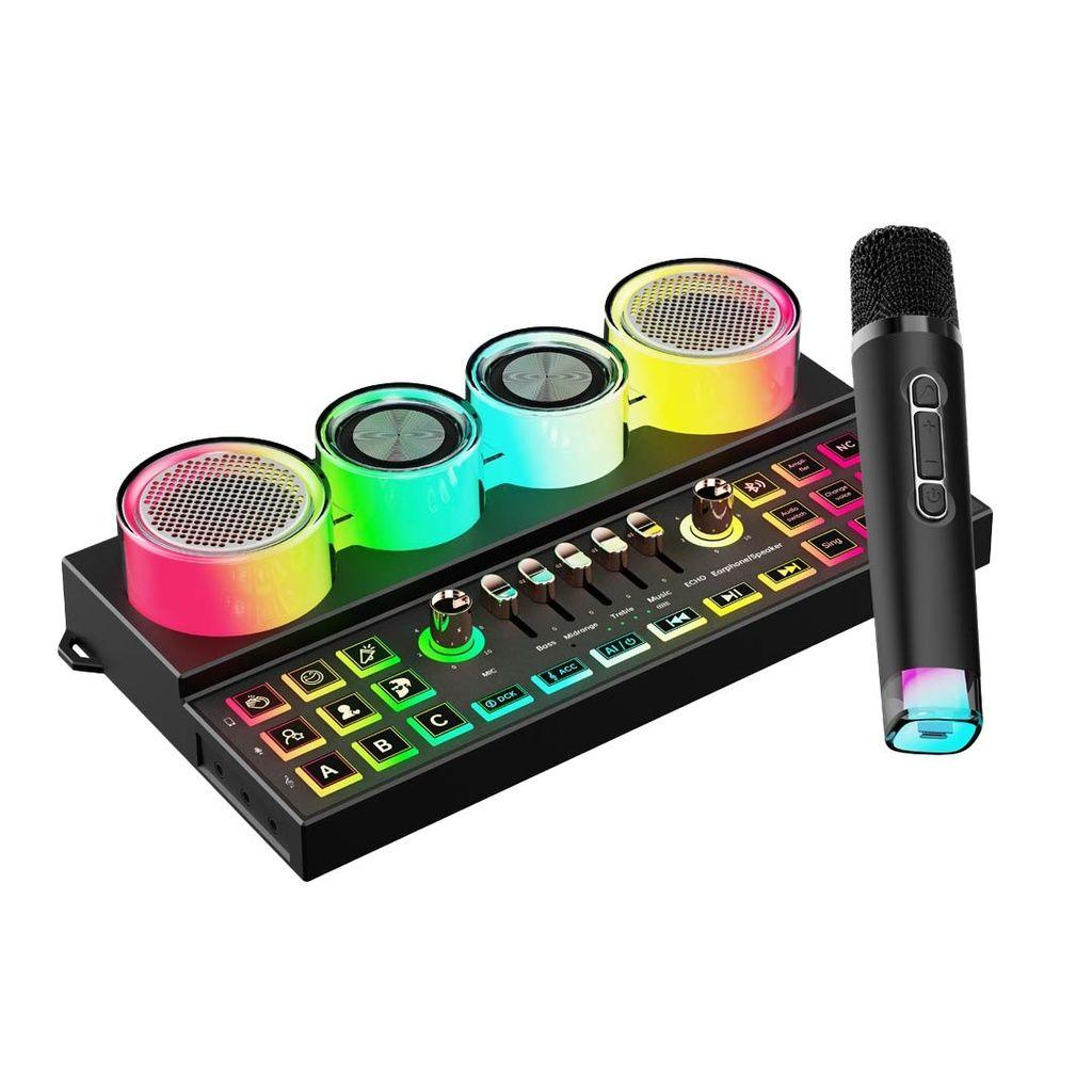 Porodo PD-ST21MIX-BK Soundtec Audiolink Multi-Platform