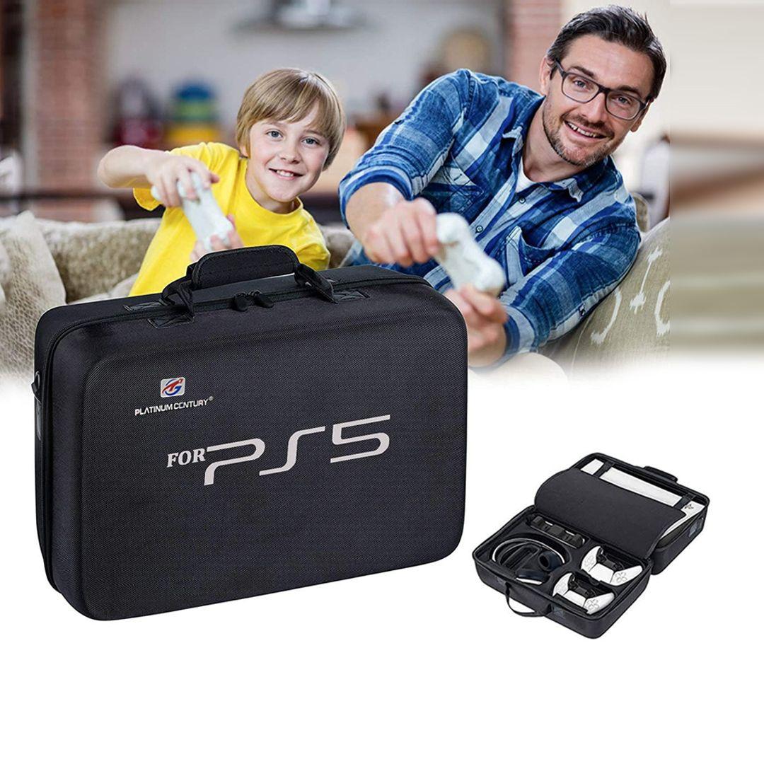 PS5 Storage Bag Luxurious Adjustable Shockproof Waterproof Bag Large Capacity Travel Bag