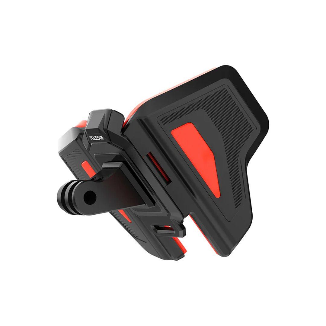 TELESIN Motorcycle Helmet Chin Strap Mount for Action Camera
