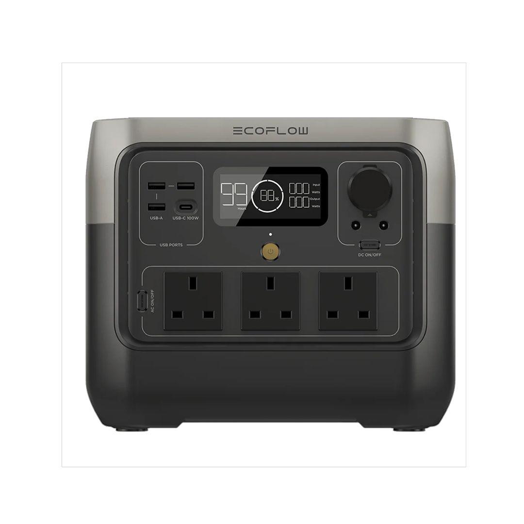 EcoFlow EFR620 Portable Power Station – 800W Output (Up to 1600W)