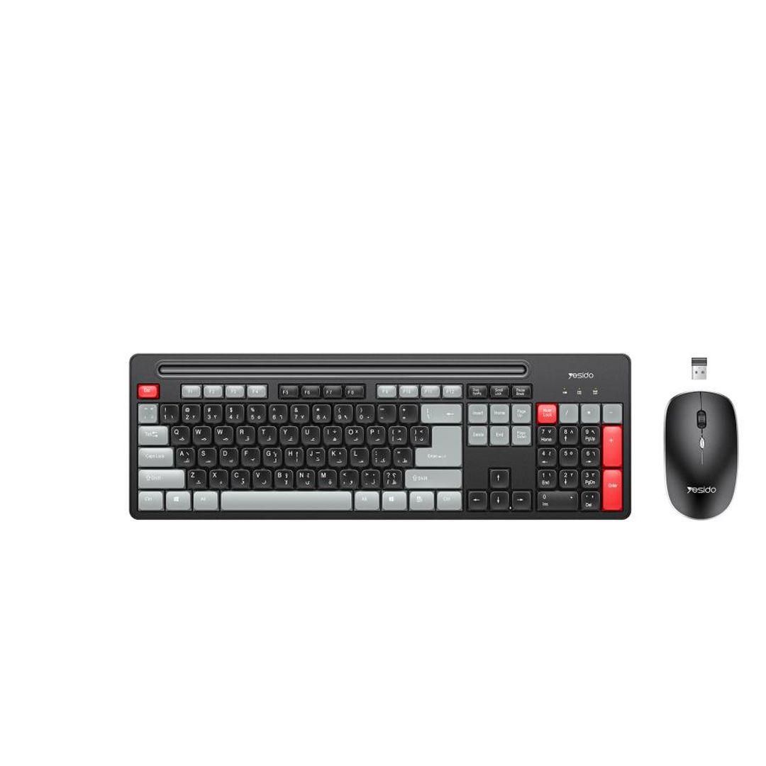 Wireless Keyboard and Mouse Combo from Yesido KB43 with a 10-meter range