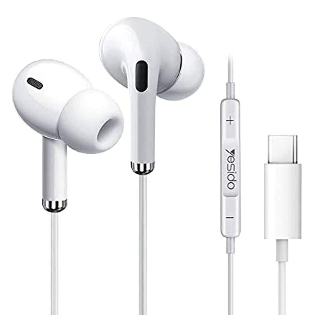 Yesido YH-35 Wired Earphones Type-C Clear Sound Comfortable In-Ear Design