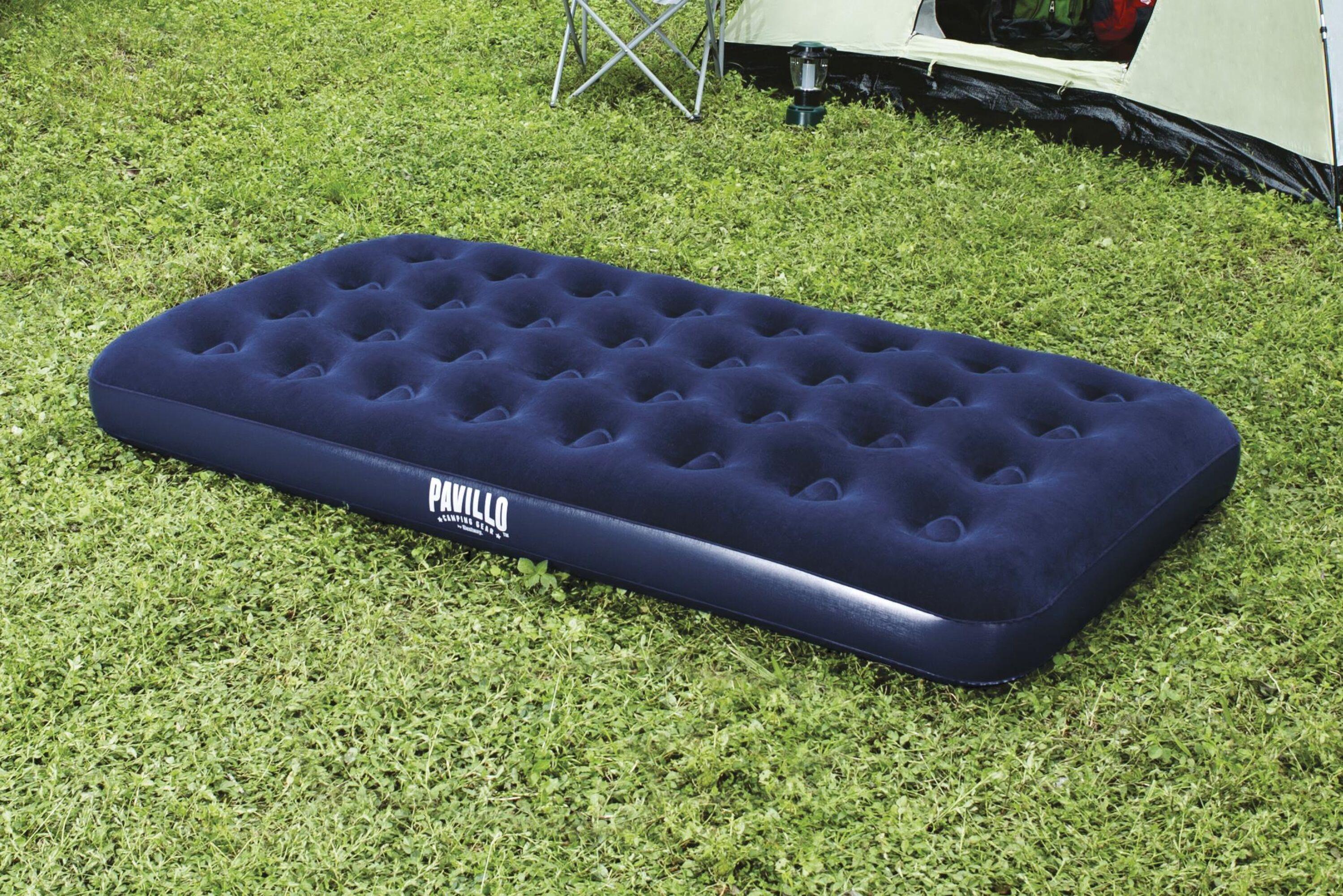 BESTWAY 67001 1.88M X 99CM X 22CM AIR MATTRESS TWIN (Contents:Air Mattress, repair patch)