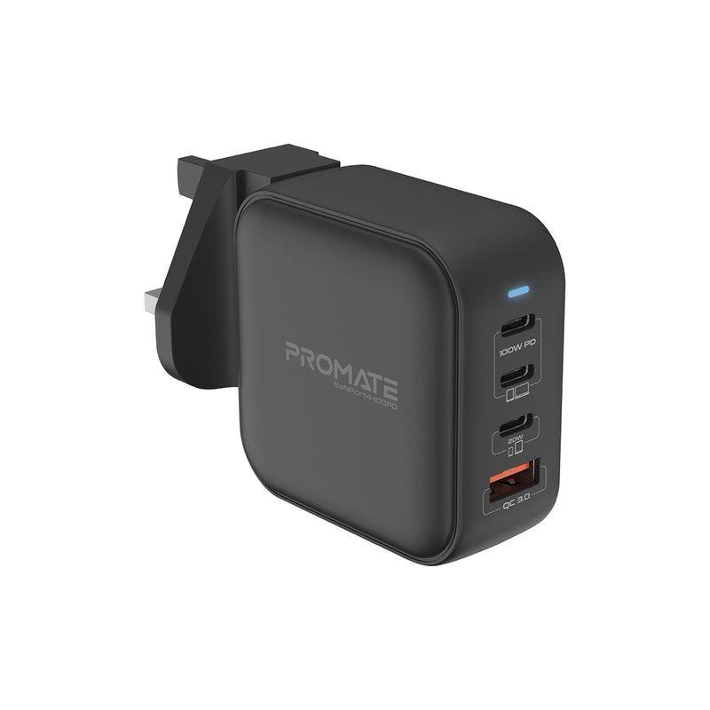 GaNPort4 100PD – 100W GaNFast™ Quad-Port Wall Charger