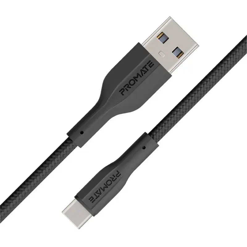 Promate -xCord-AC Super Flexible Data and Charge USB-C Cable