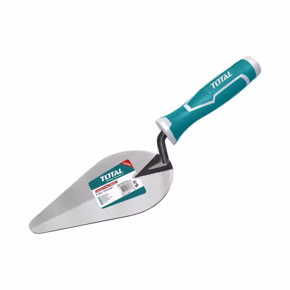 TOTAL THT82616 Triangular Bricklaying Trowel – 6″ (150 mm)