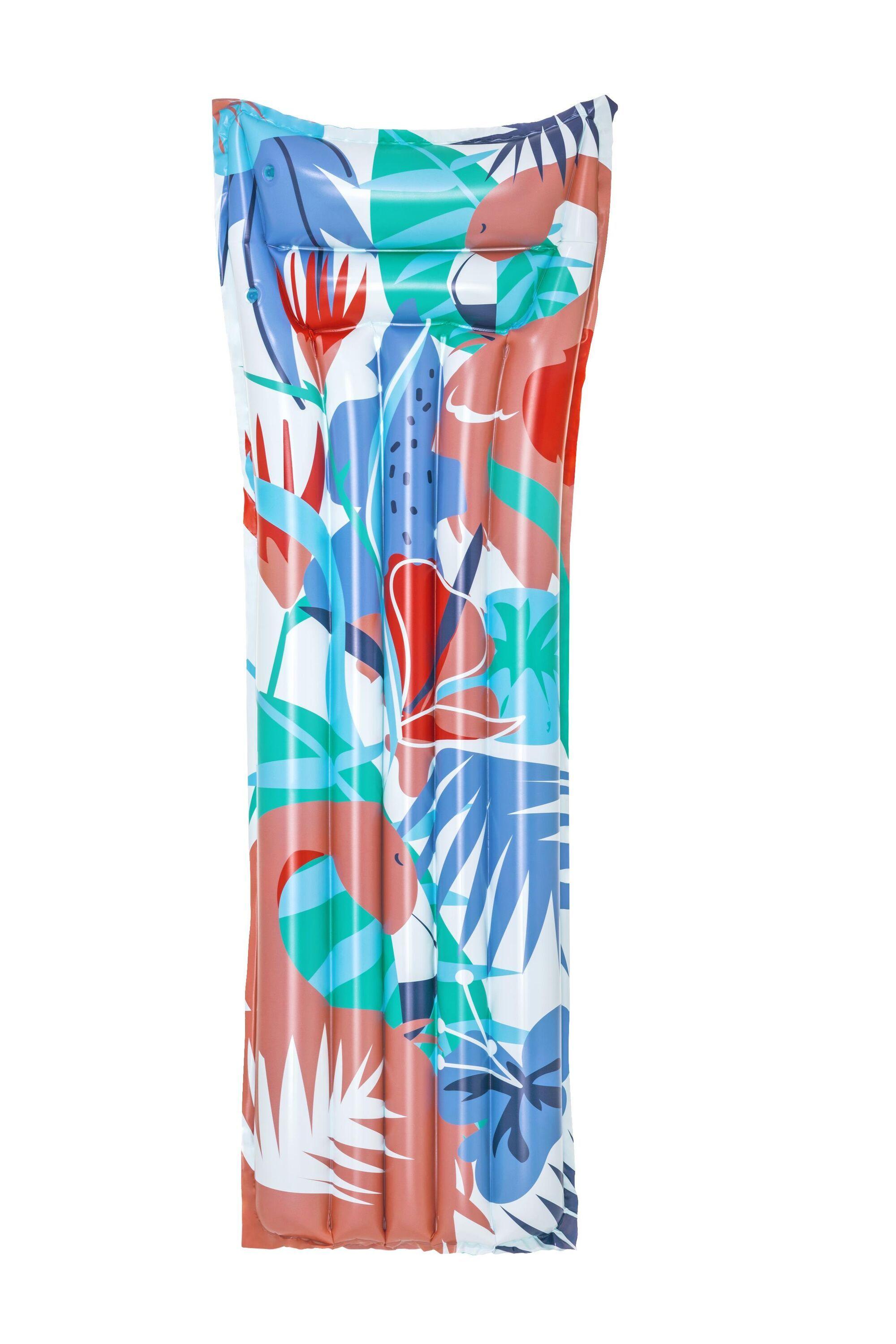 BESTWAY 44033 1.83M X 69CM FASHION FLOATING MAT (Contents:1 air mat, repair patch)