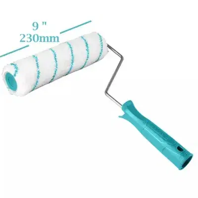 TOTAL THT85096 9″ (230 mm) Acrylic Cylinder Roller – Ideal for Interior Walls