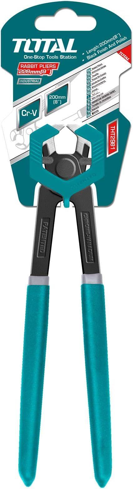 TOTAL THT-2881-8" Long Handle Pliers | Superior Strength and Control