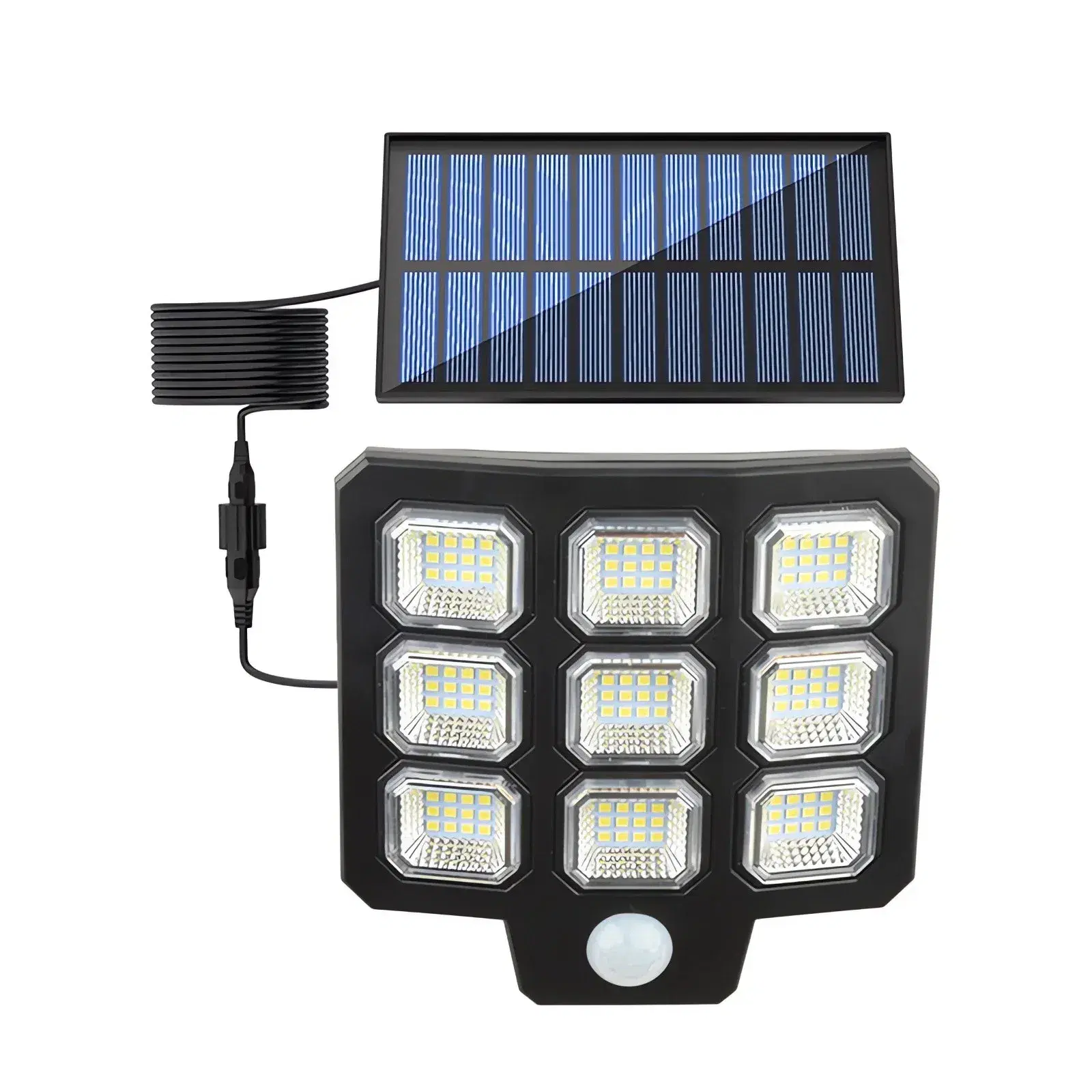 Solar wall LF-3307A spotlight with a separate solar panel for battery charging