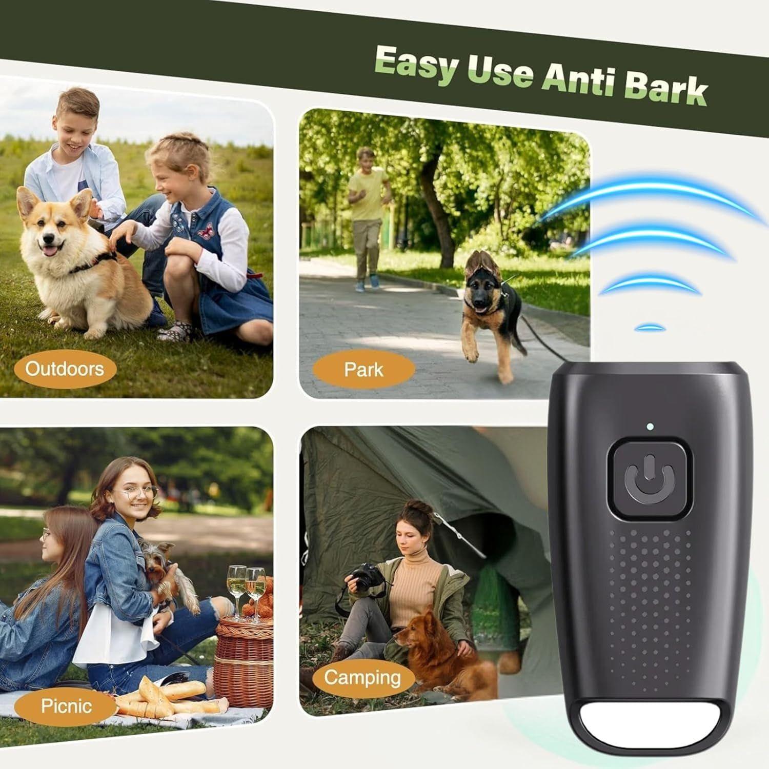 Ultrasonic Dog Barking Deterrent – Safe & Effective Bark Control