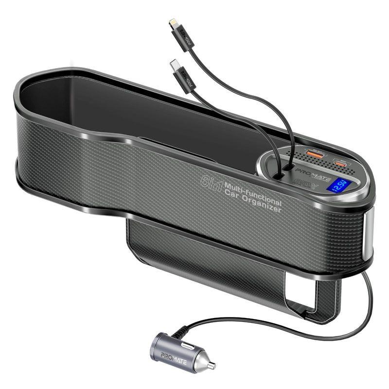 CarMate‑RPD – 65 W Multi‑Function Car Organizer & Charging Station