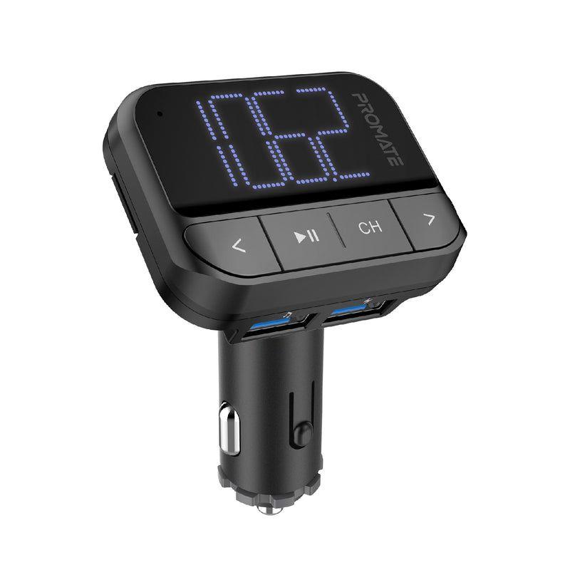 EZFM‑2 – Dual USB In‑Car FM Transmitter & Charger