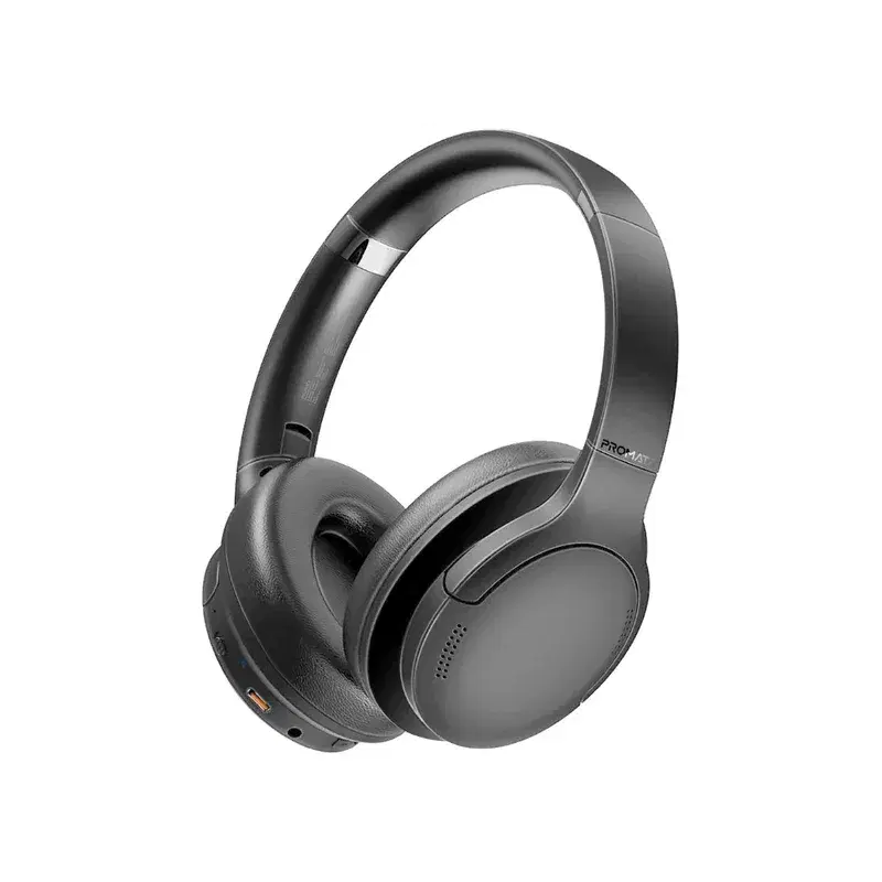 High Fidelity Over-Ear Wireless Headphones - Black