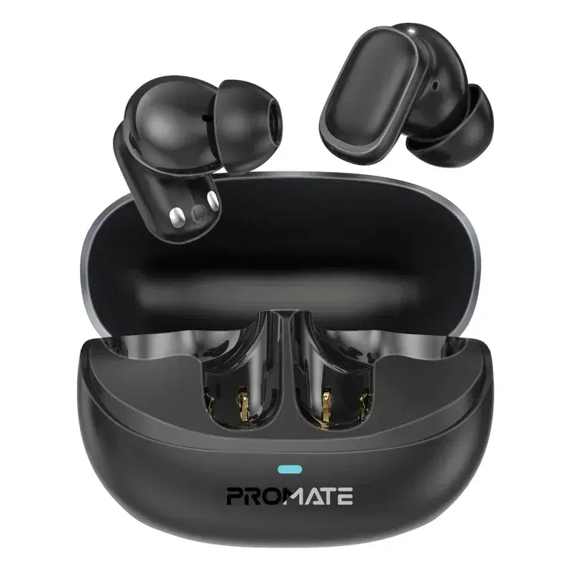 Promate True Wireless Earbuds (TWS) with Intellitouch Technology for High-Resolution Audio